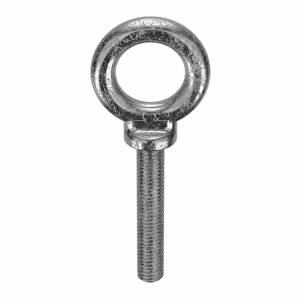 Ken Forging K2025-3-SS  Eye Bolt, 2,400 Lb Working Load, Stainless Steel, 1/2-13 Thread Size 