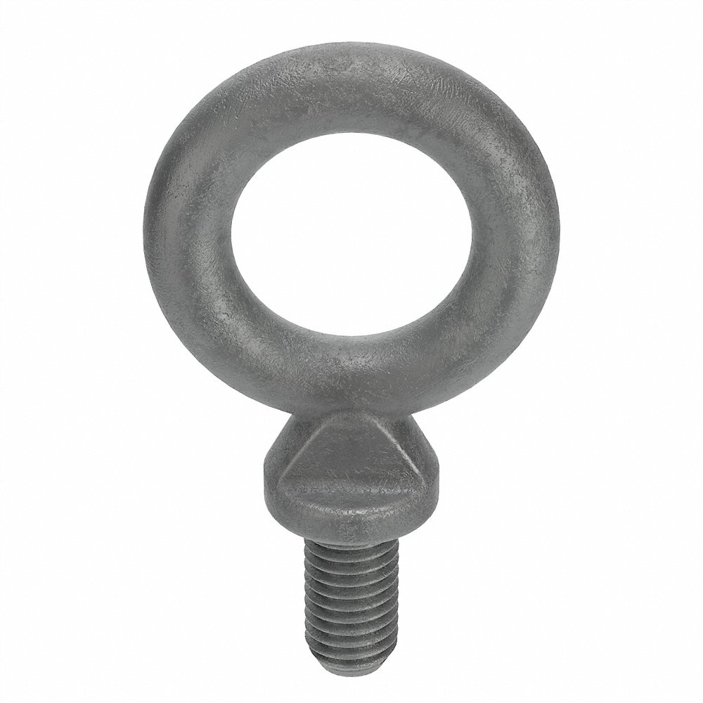 Ken Forging K2025-HDG  Eye Bolt, 2,400 Lb Working Load, Steel, 1/2-13 Thread Size  Raptor 