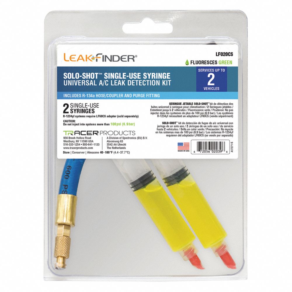 Leakfinder Lf020cs Uv Leak Detection Kit 55np12 Raptor Supplies