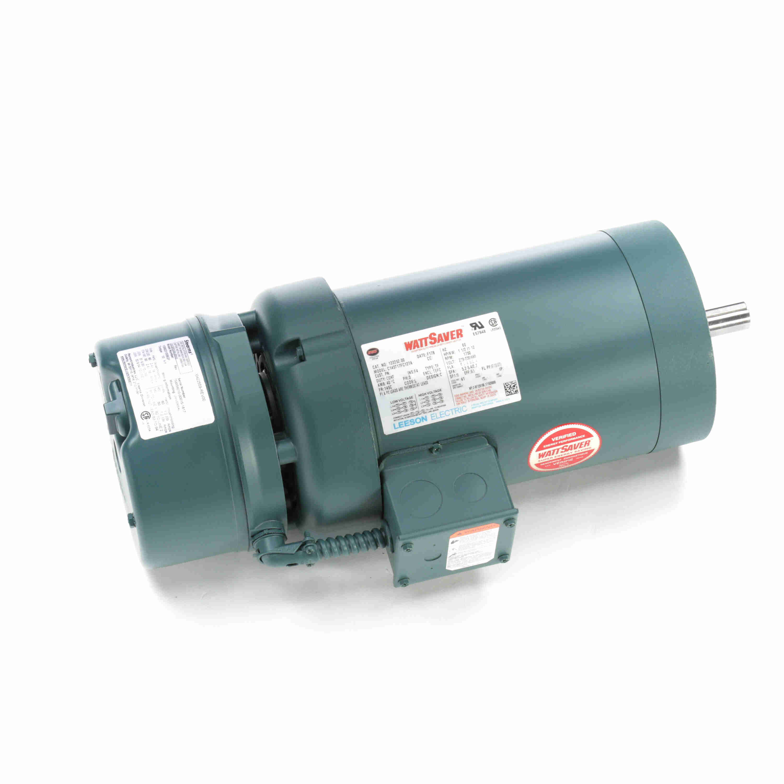 Leeson 114160.00 C6T17FC112F Brake Motor Raptor Supplies Worldwide