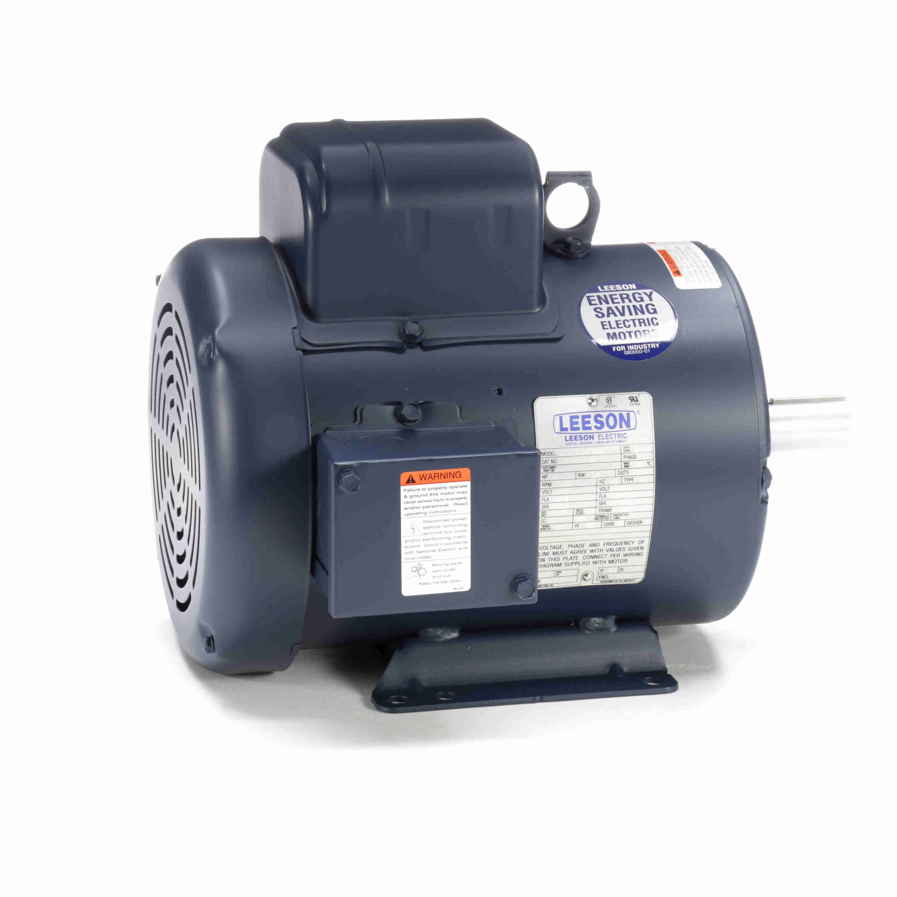 General Purpose Motor, 3 HP, 1 Phase, 60 Hz, 115/208-230V, 3600 RPM