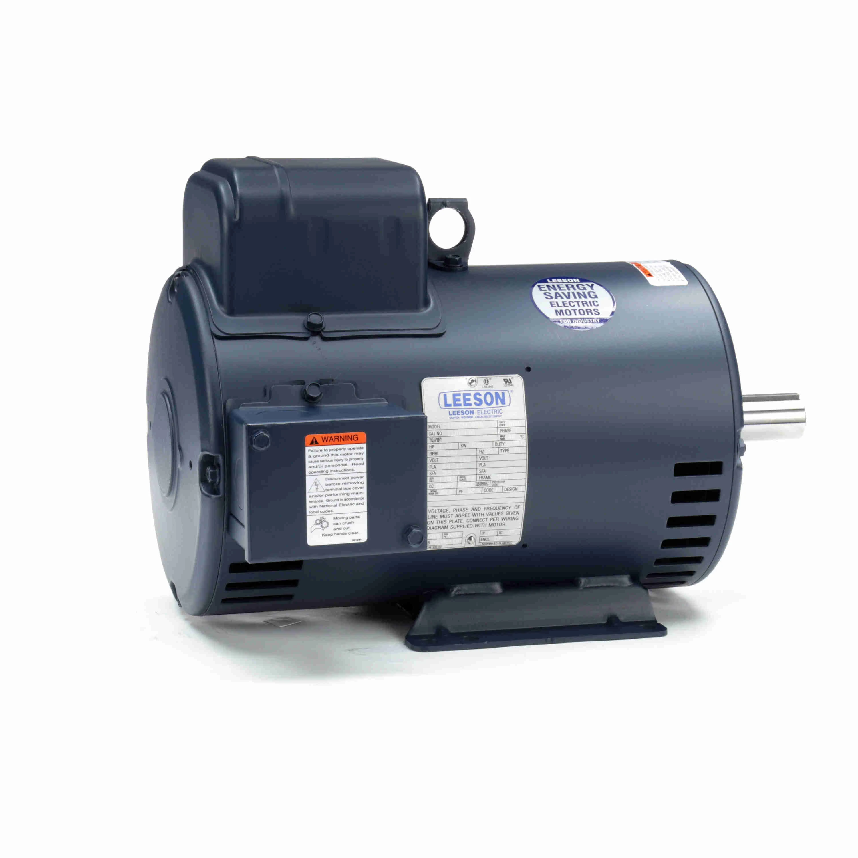 Air Compressor Motor, 7.50 HP, 1 Phase, 60 Hz, 208-230V, 3600 RPM