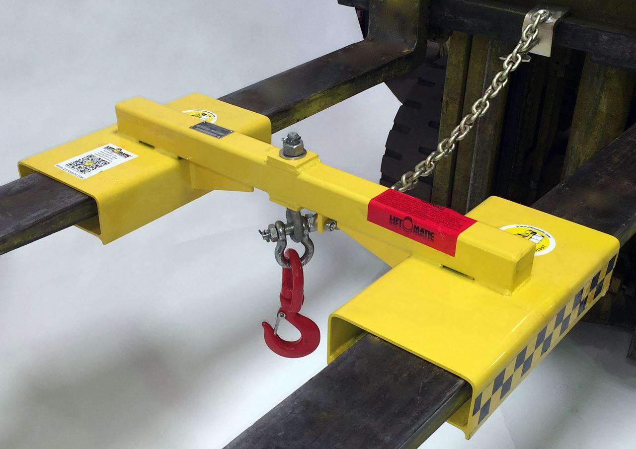 Forklift Lifting Beams and Hooks