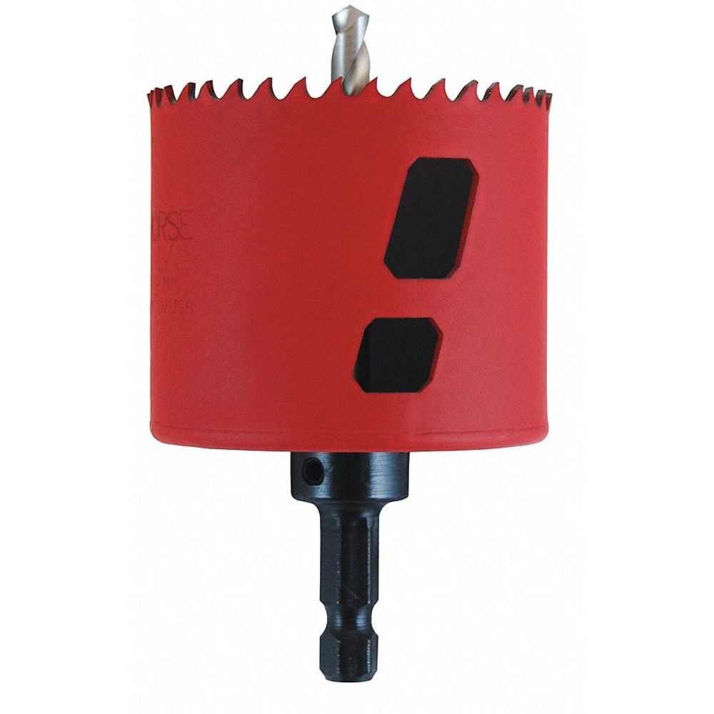 M. K. Morse MHSA34C 54HP34 Hole Saw, For Metal, 115/16 Inch Max