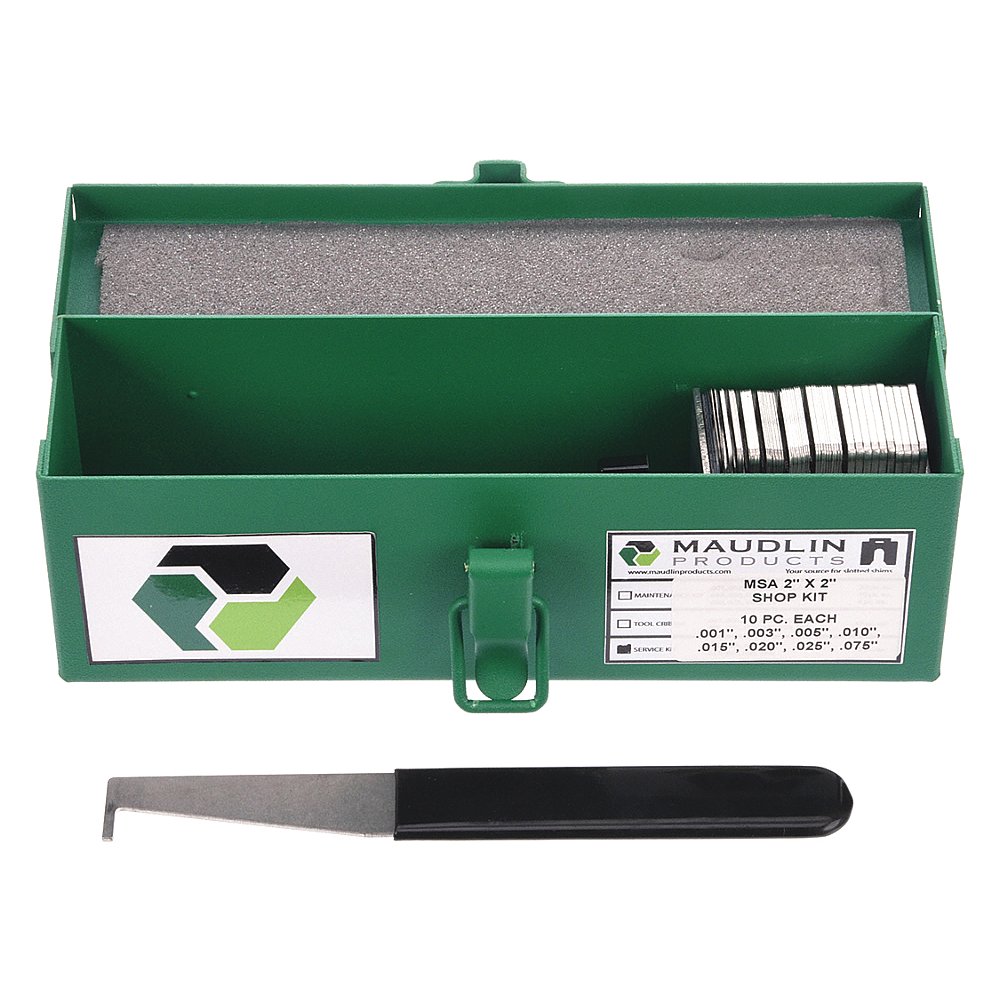 Maudlin Products Slotted Shim Assortment Raptor Supplies Worldwide