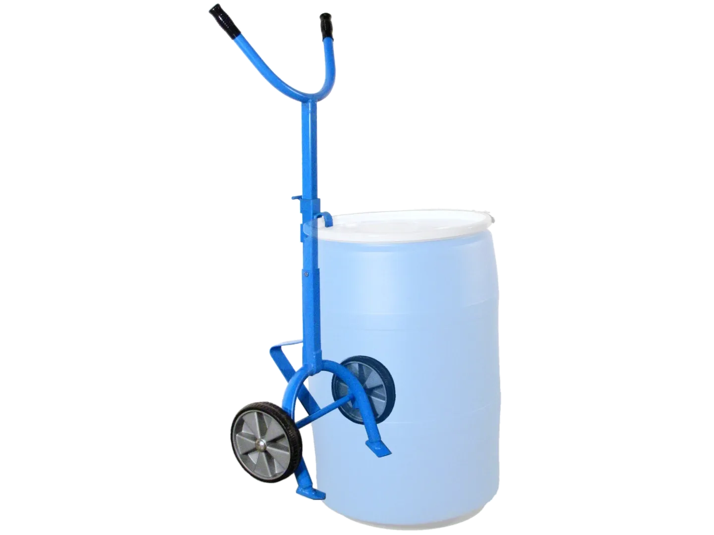 2-Wheel Drum Truck With Rubber Mold-On Wheels, 454 kg Capacity