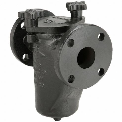 Basket Strainer, 3 Inch Size, 125# Flanged Ends, 304SS Perf Screen, 1/16 Inch Mesh