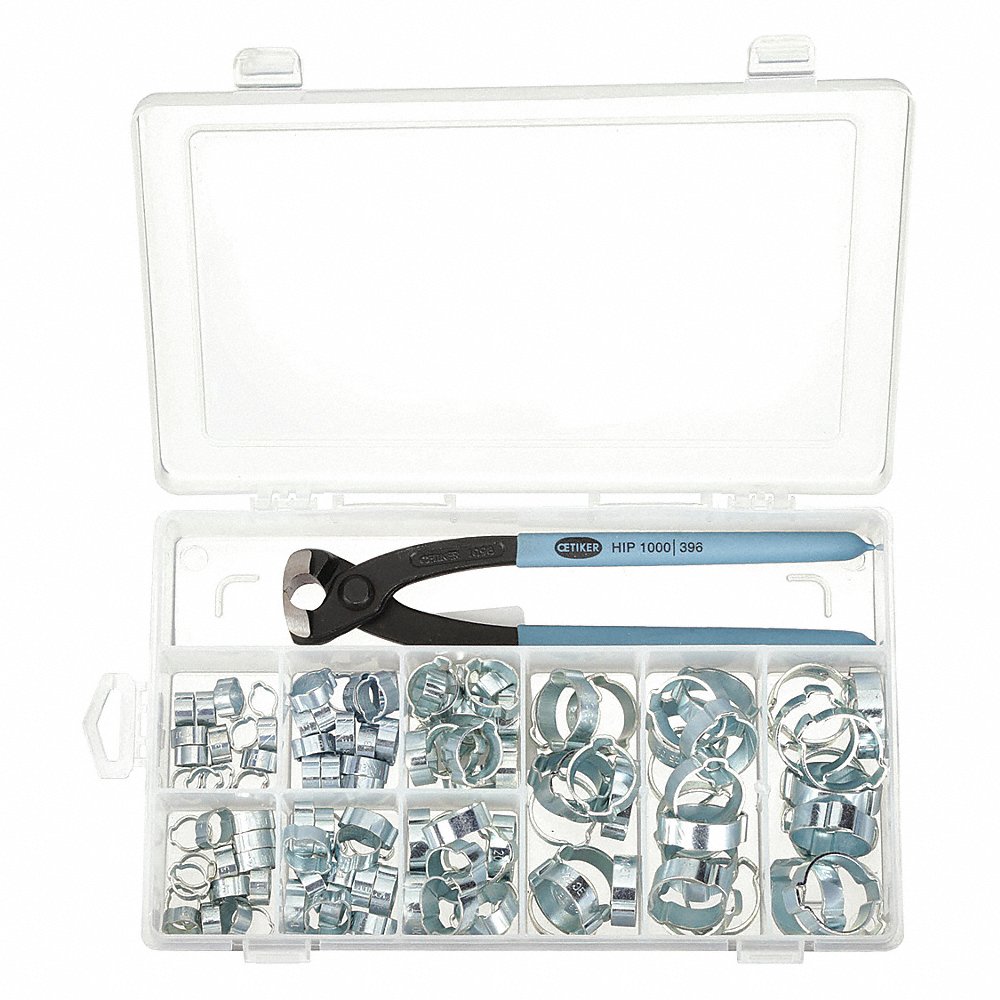 Steel Hose Clamp Assortment Kit