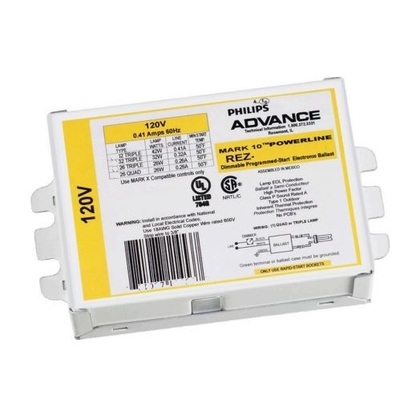 Philips Advance REZ2T42M3LD35M | Fluorescent Ballast, Electronic, 2 ...