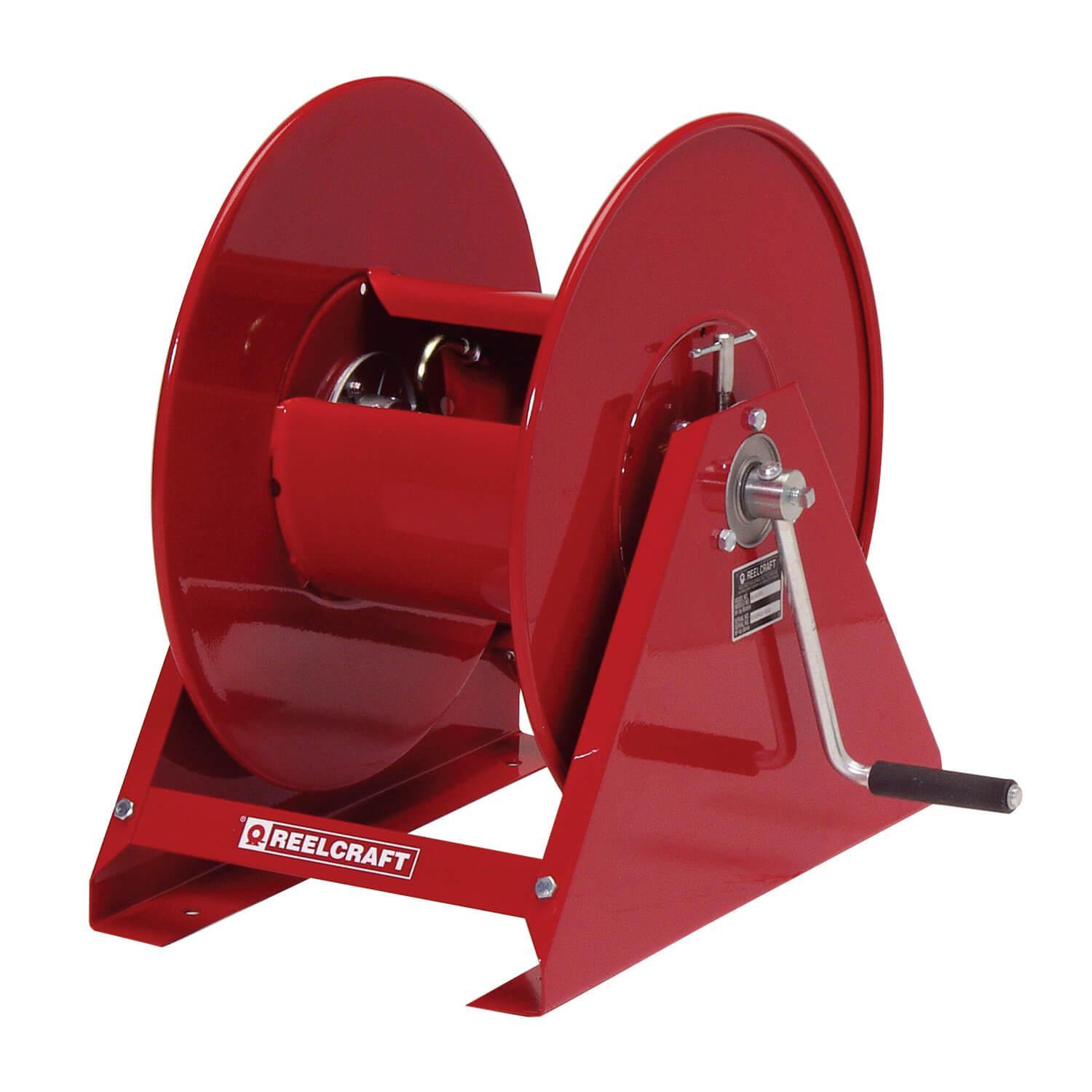 Reelcraft H19000 Hand Crank Hose Reel, Inner Diameter 1/2 Inch, 1000 Psi,  Hose Length 90 Feet