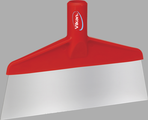 Floor Scraper Stiff 10-1/4 Inch Width Red