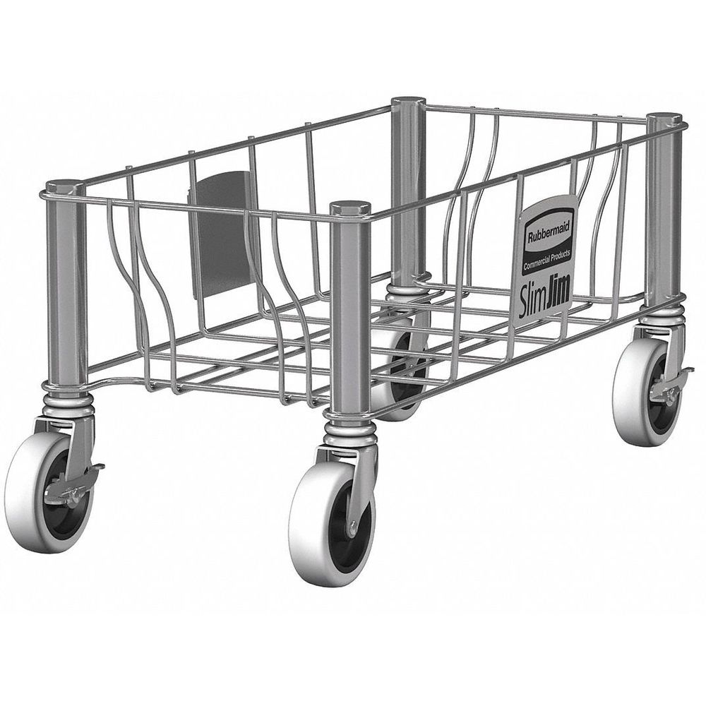 RUBBERMAID Trash and Recycling Container Dollies