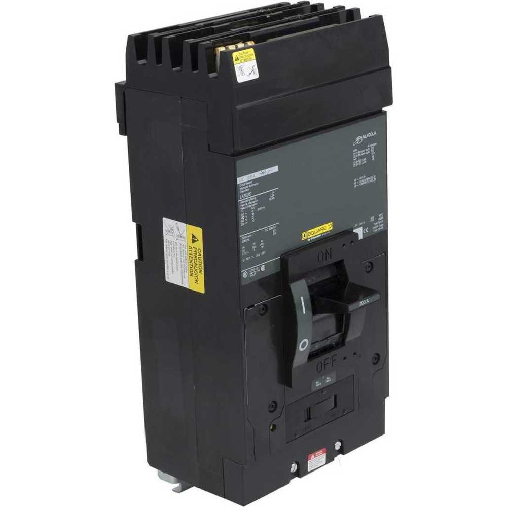 Square D LA36200 | Circuit Breaker 200a 3p 600vac Lug | Raptor Supplies