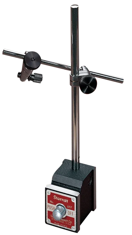 Magnetic Base With Attachments, 0.25 Inch, Upright Post