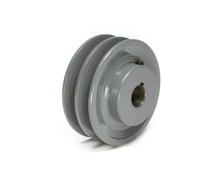 FHPBoredtosize V-Belt Sheave, Cast Iron, 4L Type Belt, 2.125 inch Hub Dia.