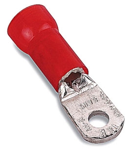 Vinyl Insulated Ring Terminal, 18-14 AWG Wire Size