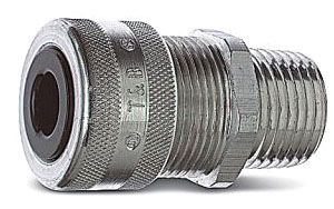 Copper Two Hole Lug, 45 Degree Long Barrel, 1/2 Inch Bolt Size