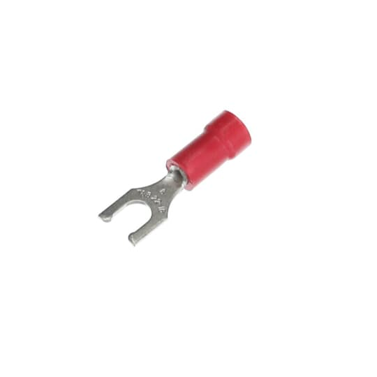 Vinyl Insulated Locking Fork Terminal, 22-16 AWG Wire Size, 600 V Rating