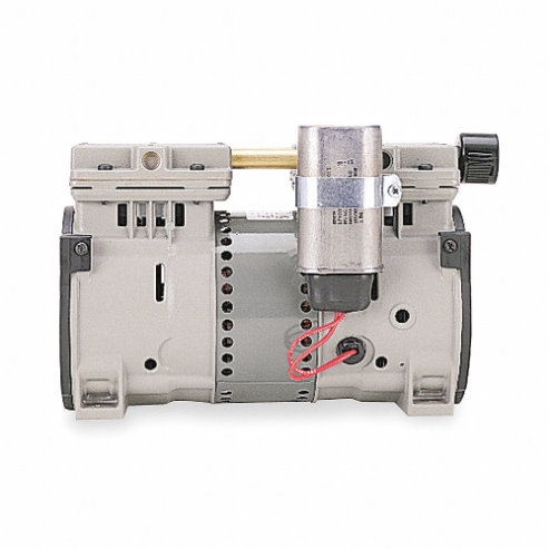 Piston Air Compressor / Vacuum Pump, 1/3 Hp, 115 Vac, Grey Finish