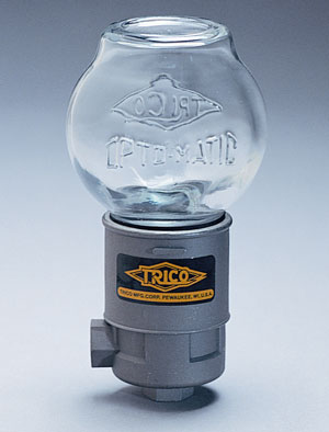 Constant Level Oiler, 16 oz. Capacity, 4-1/8 Inch Size, SS, Glass Reservoir