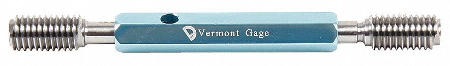 Threaded Plug Gage Assembly Set, 1/2 Inch-20 Thread Size, Go/NoGo, UNF