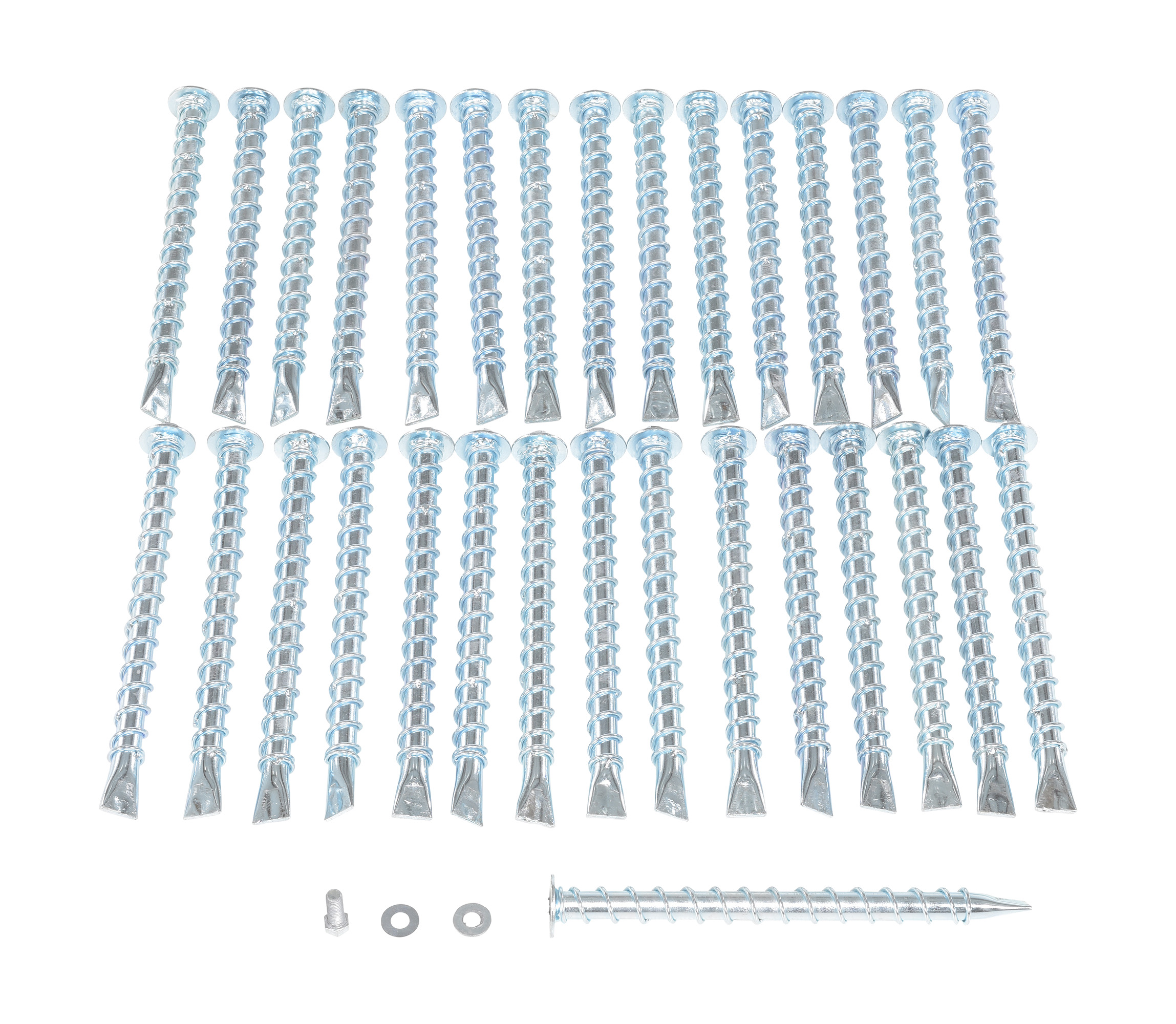 Vestil RSH120HDAKKIT Steel Heavy Duty Asphalt Anchor Kit, 12 x 8