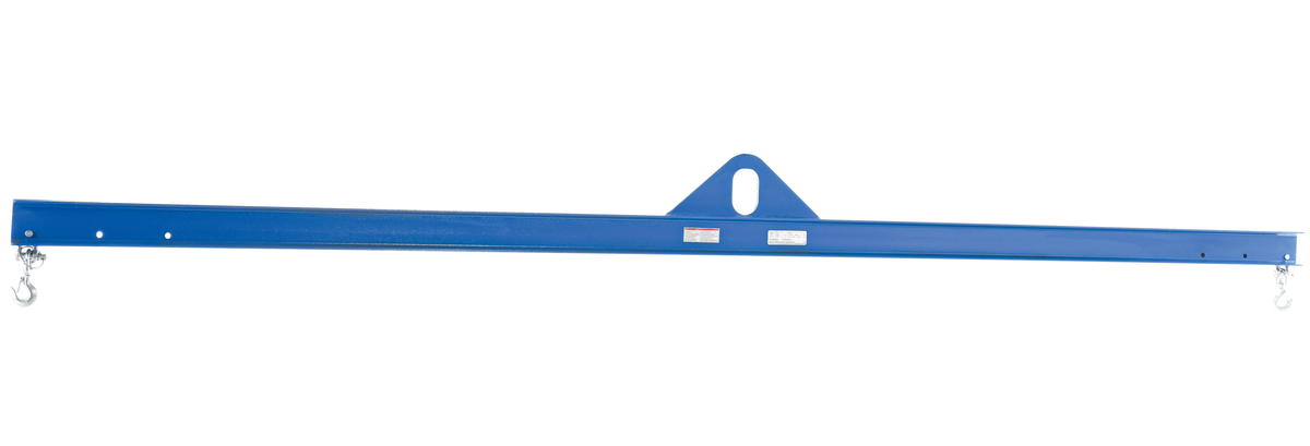 Steel Economy Spreader Beam, 144 Inch Length, 1000 lb Capacity, Blue