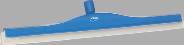 Floor Squeegee, Swivel Neck, 24 Inch Size, Blue