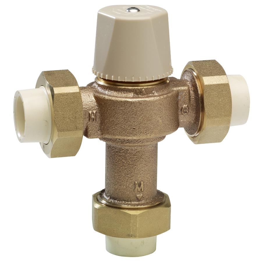 Watts LFMMVM1-CPVC 1 | Thermostatic Mixing Valve, 0.5 To 20 Gpm Flow ...