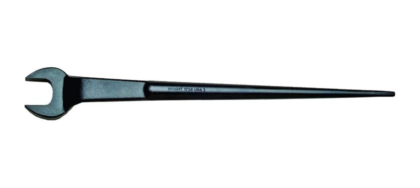 Wright Tool 1734 Black Finish Structural Wrench with Offset Head 1-1/16 