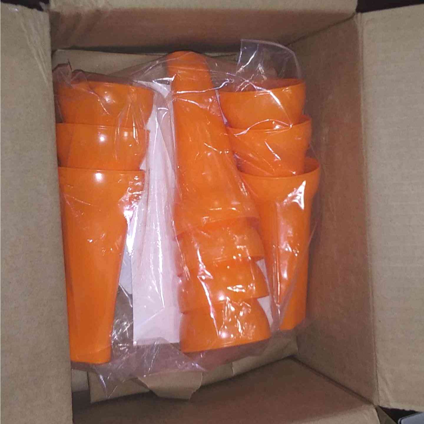 LOC-LINE 89225 Tapered Oval Nozzle, 2-1/2 Inch, Pack Of 10, Material: Acetal Copolymer, Stock Product, Top View 