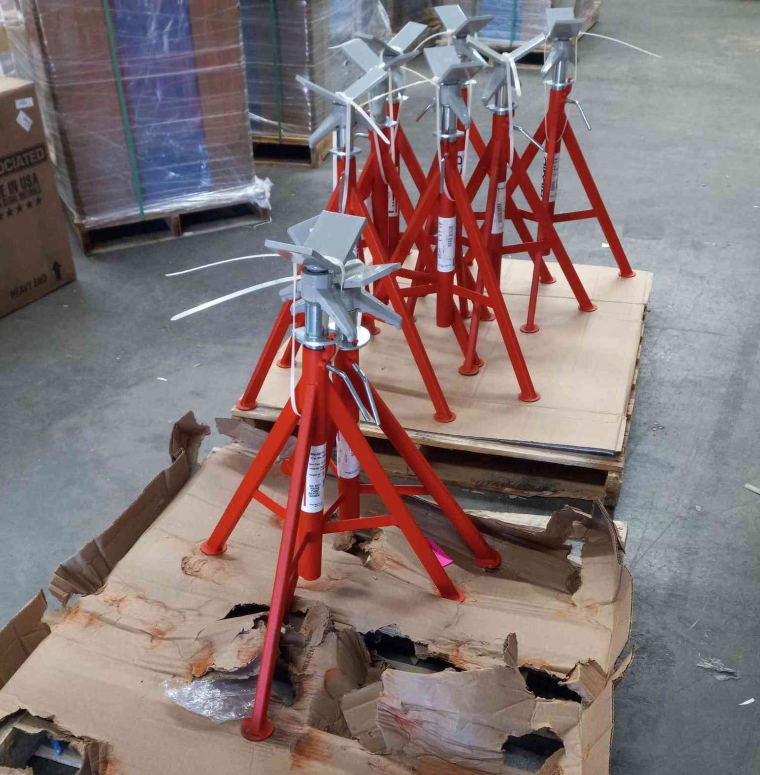 RIDGID Model VJ-99 V 56662 Head High Pipe Stand, Product Available in Bulk