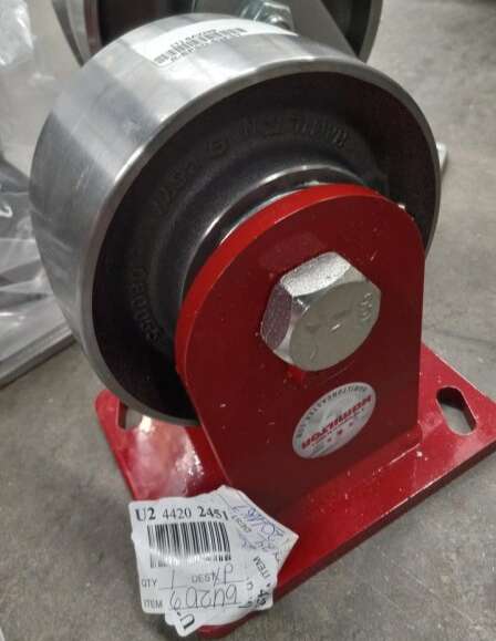 HAMILTON R-EPSD-63FST Rigid Plate Caster, 10,000 lb. Load Rating, 6 Inch Wheel Diameter, Product In Stock