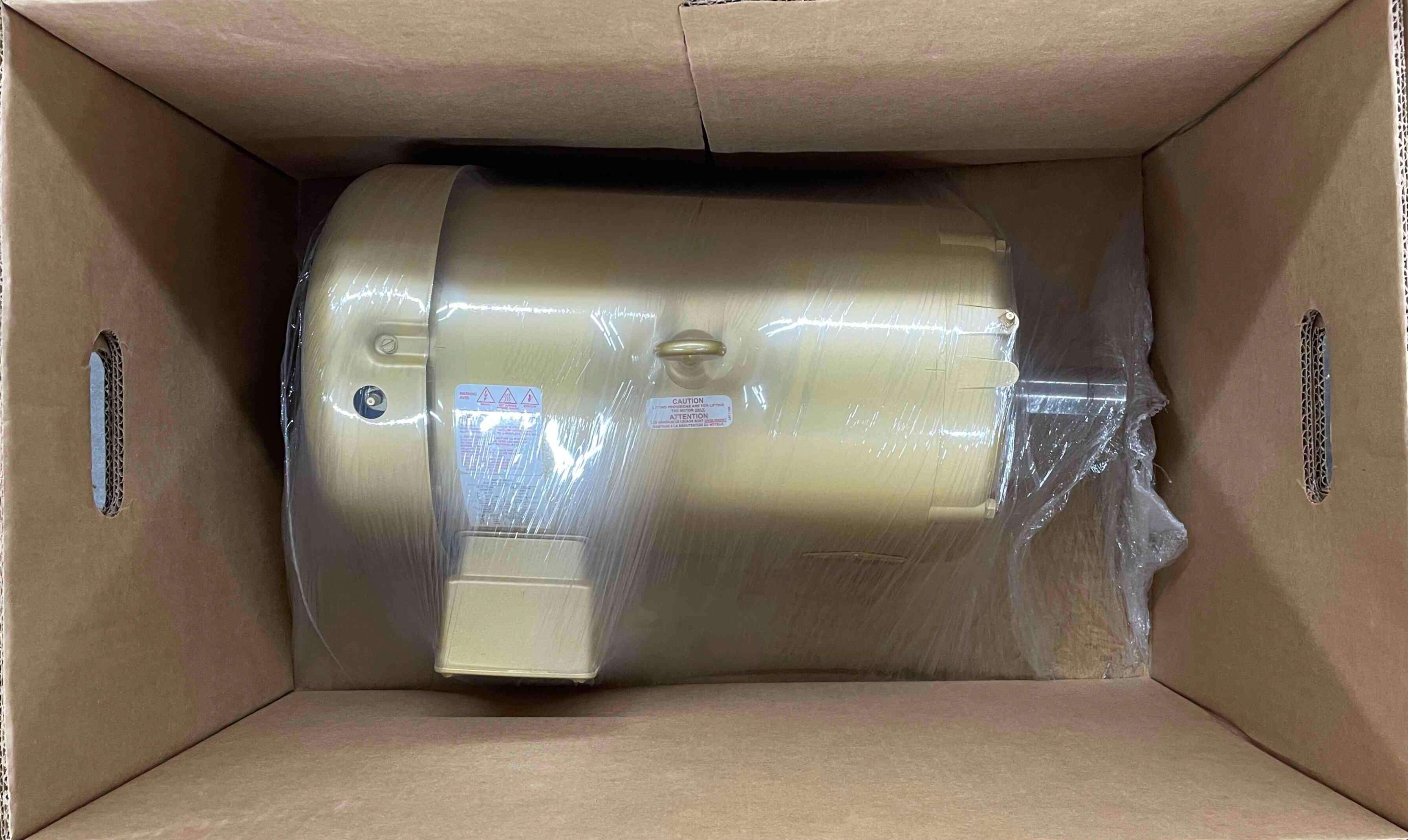  MOTOR EM3714T-58 Three Phase Enclosed Motor, 400V, 1500 RPM, 50 Hz, 10 hp, TEFC, 215T Frame, New product with Box In Stock